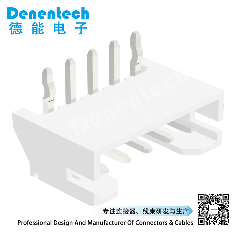 Denentech PH single row right angle locating 2.0MM pcb wafer housing connectors in stock